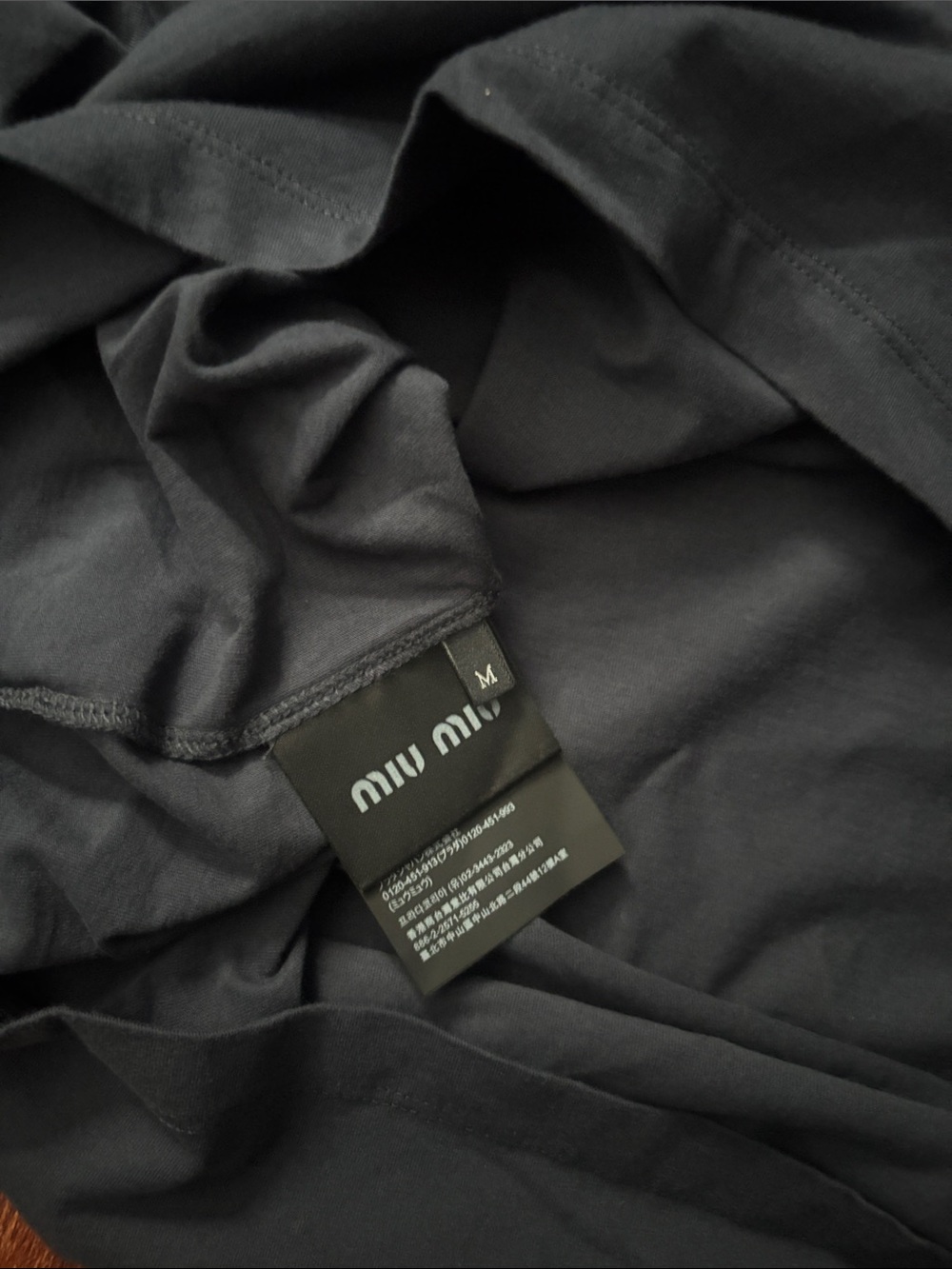 Miu Miu Long Sleeve Tee - Picture 3 of 5